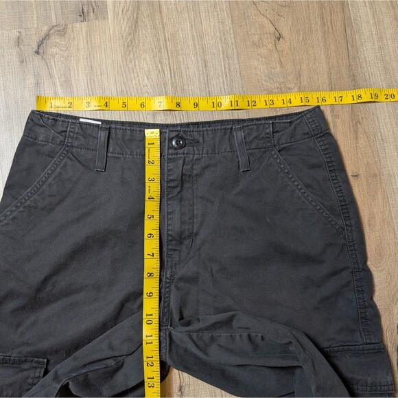 Levi's Size 29 Cargo Pants '94 Baggy Wide Leg Black Utility Skater Grunge - Picture 10 of 11